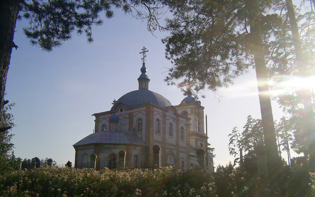 Церковь в городе Асбест