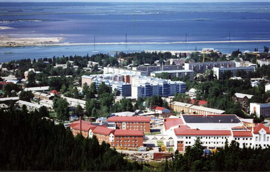 Панорама города Ханты-Мансийск