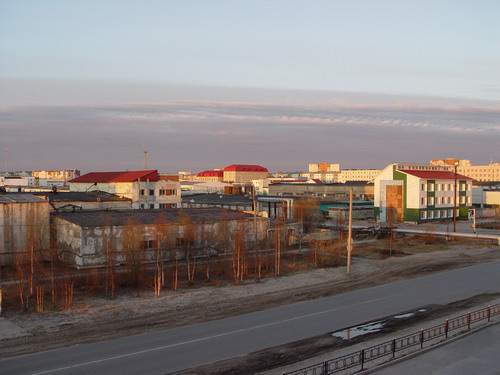 Утро в городе Надым