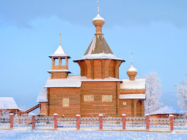 Церковь в Старом Сургуте 
