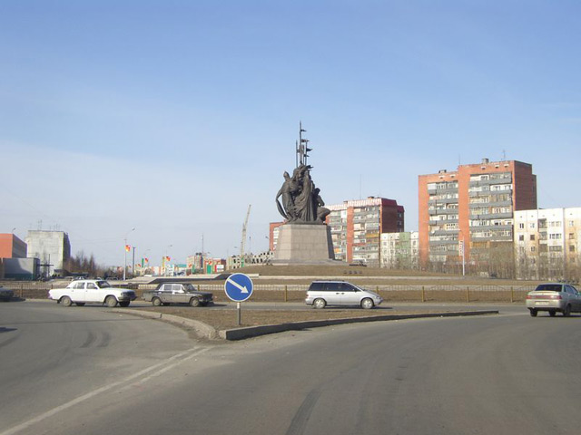 Памятник основателям города Сургут